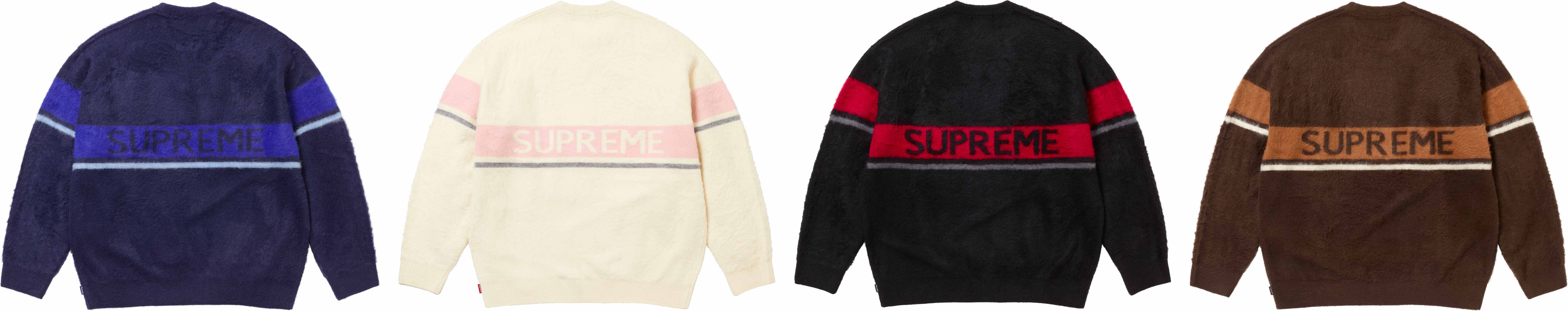 Brushed Stripe Sweater